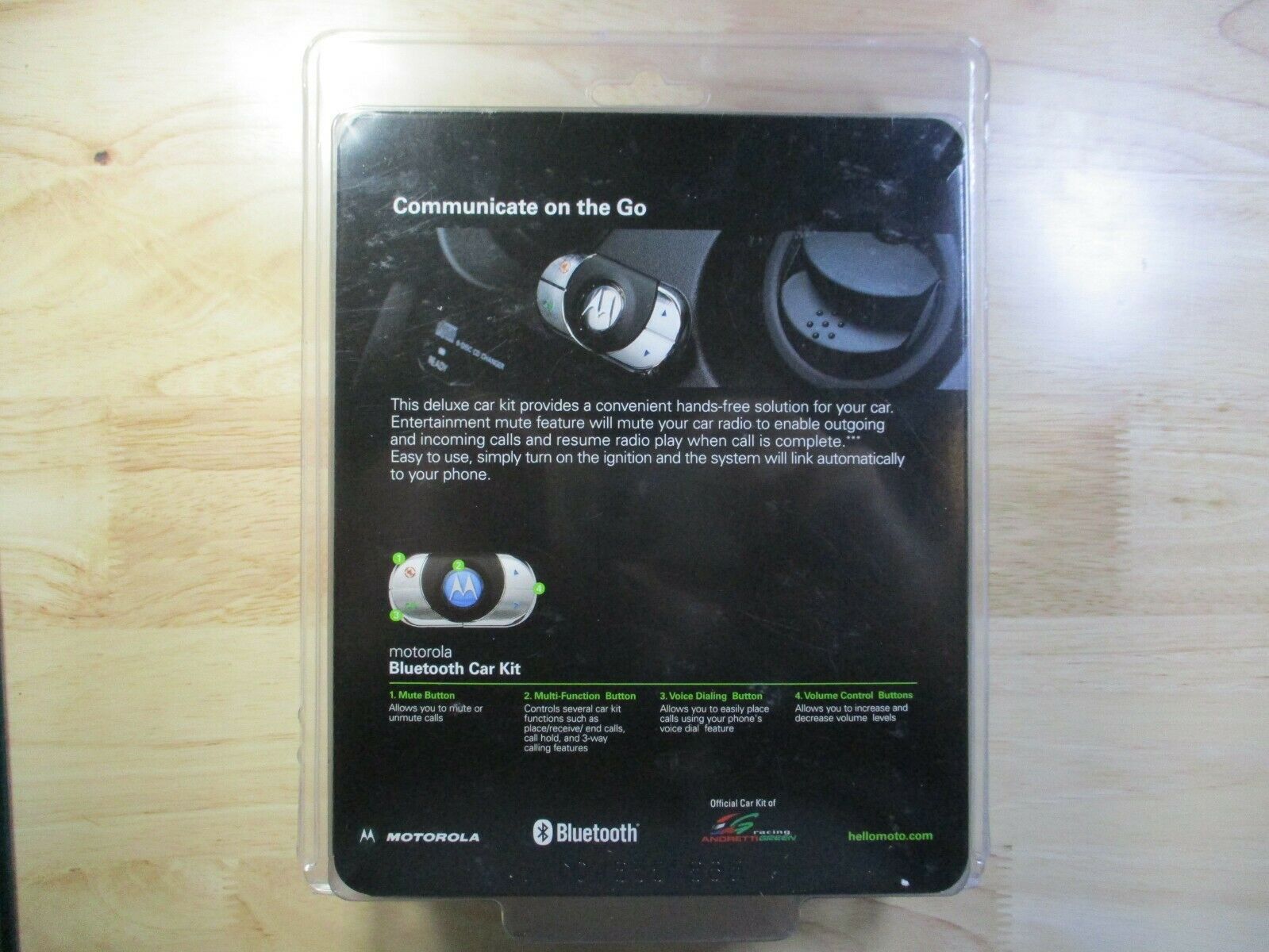 Motorola HF850 Bluetooth Handsfree Car Kit - Fresh Stock Dated February 2026