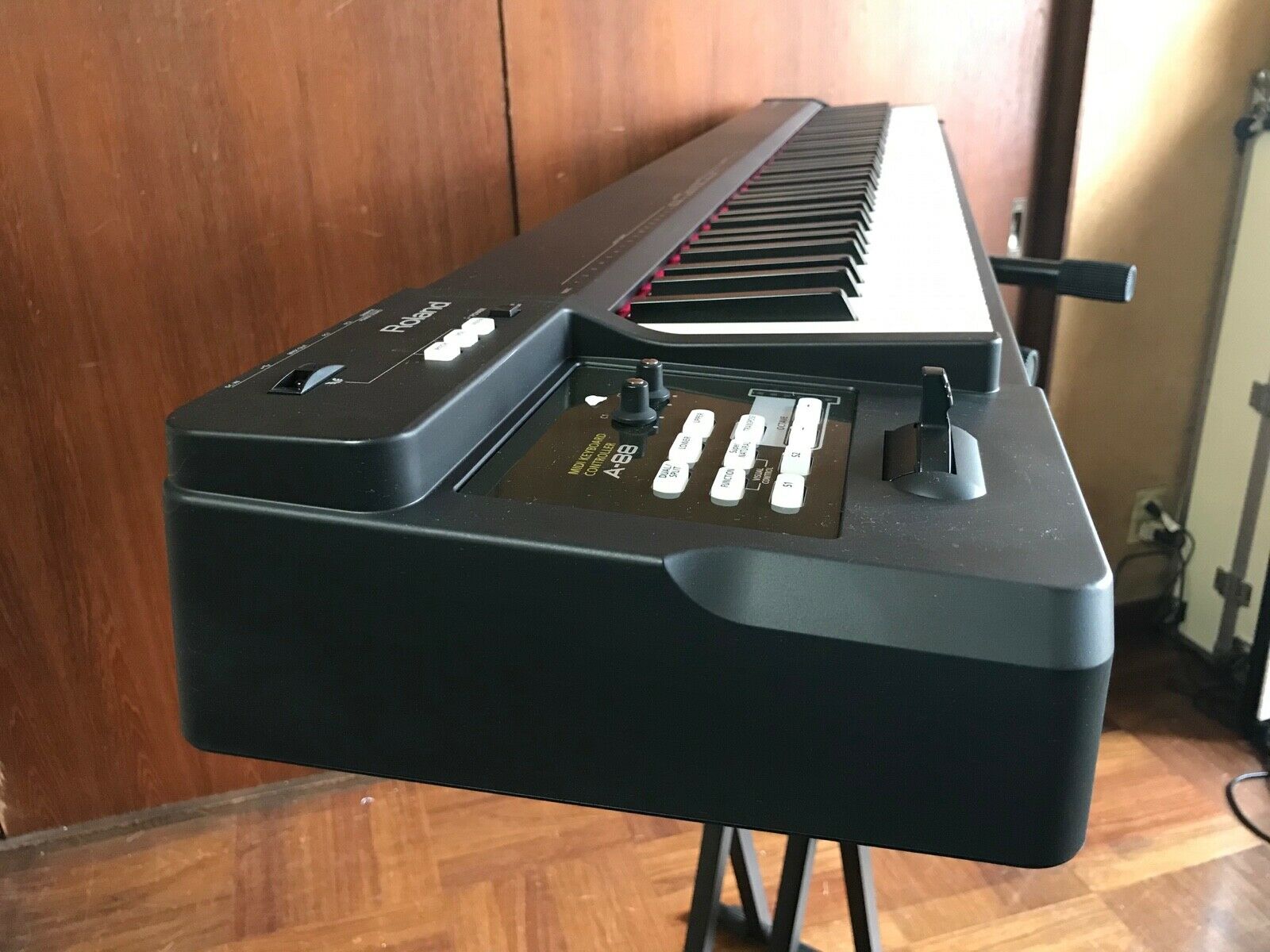 Roland A-88 88-key MIDI Keyboard Controller with Hammer-action Keys D-BEAM - Fresh Stock Dated February 2026