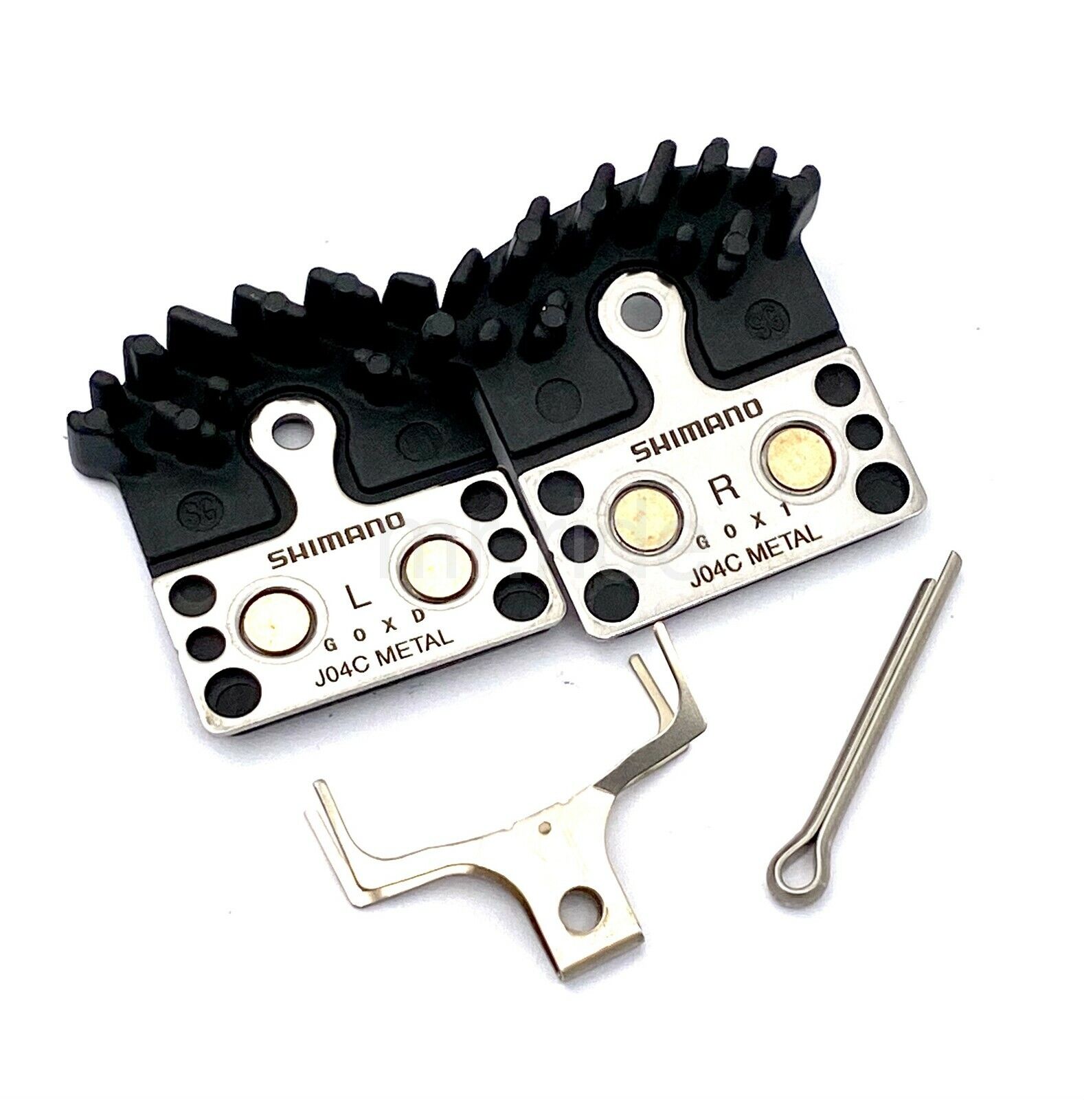 Shimano XTR BR-M9000/M9020/M987/M985/XT M785 Metal Bike Brake Pad J04C ICE TECH - Fresh Stock Dated February 2026