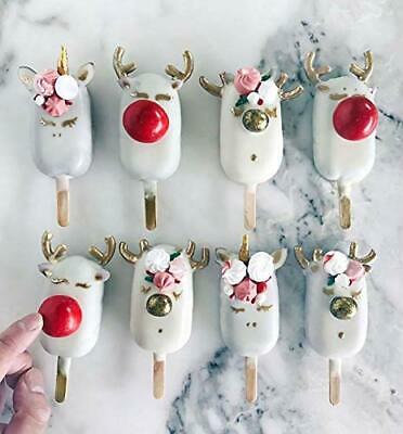 Ice Pop Molds Silicone Popsicle Makers, BPA Free Trays, 4-cavity, Great for - Fresh Stock Dated February 2026