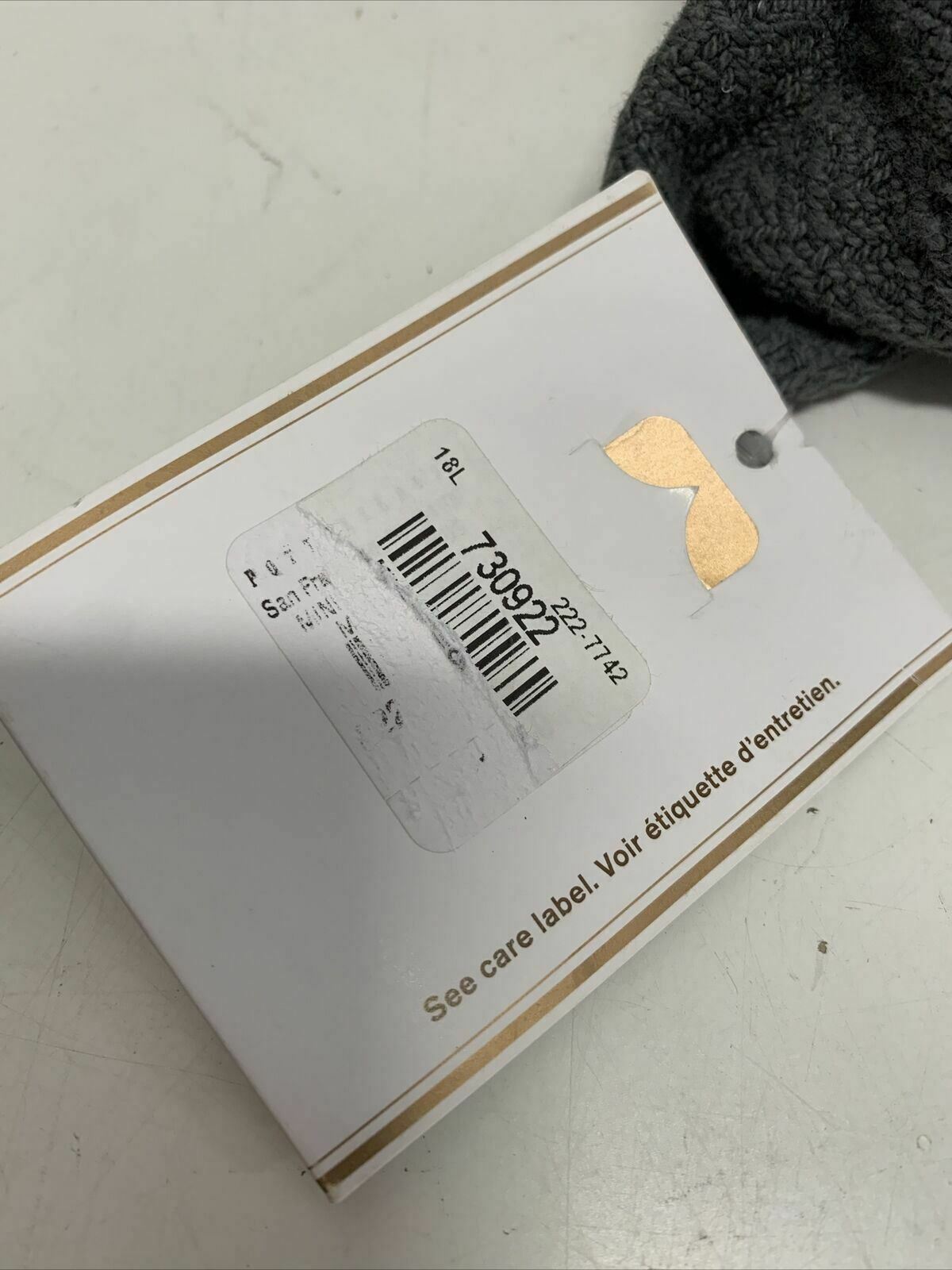 Pottery Barn Mini Diamond Decorative Pillow 16x16 Gray NEW Cotton    2-PACK - Fresh Stock Dated December 2025