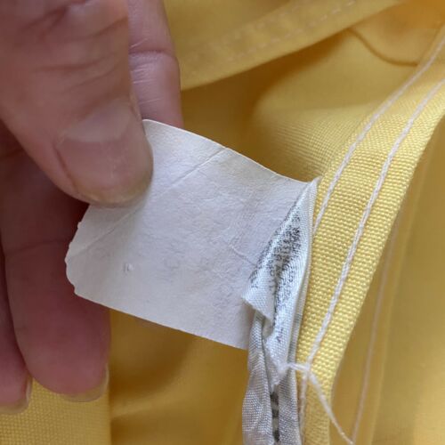 Vintage 70's Koret of California Canary Yellow Wrap Skirt Women's M L - Fresh Stock Dated February 2026