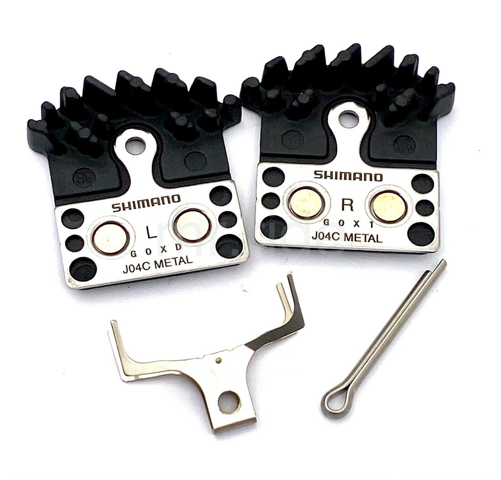 Shimano XTR BR-M9000/M9020/M987/M985/XT M785 Metal Bike Brake Pad J04C ICE TECH - Fresh Stock Dated February 2026