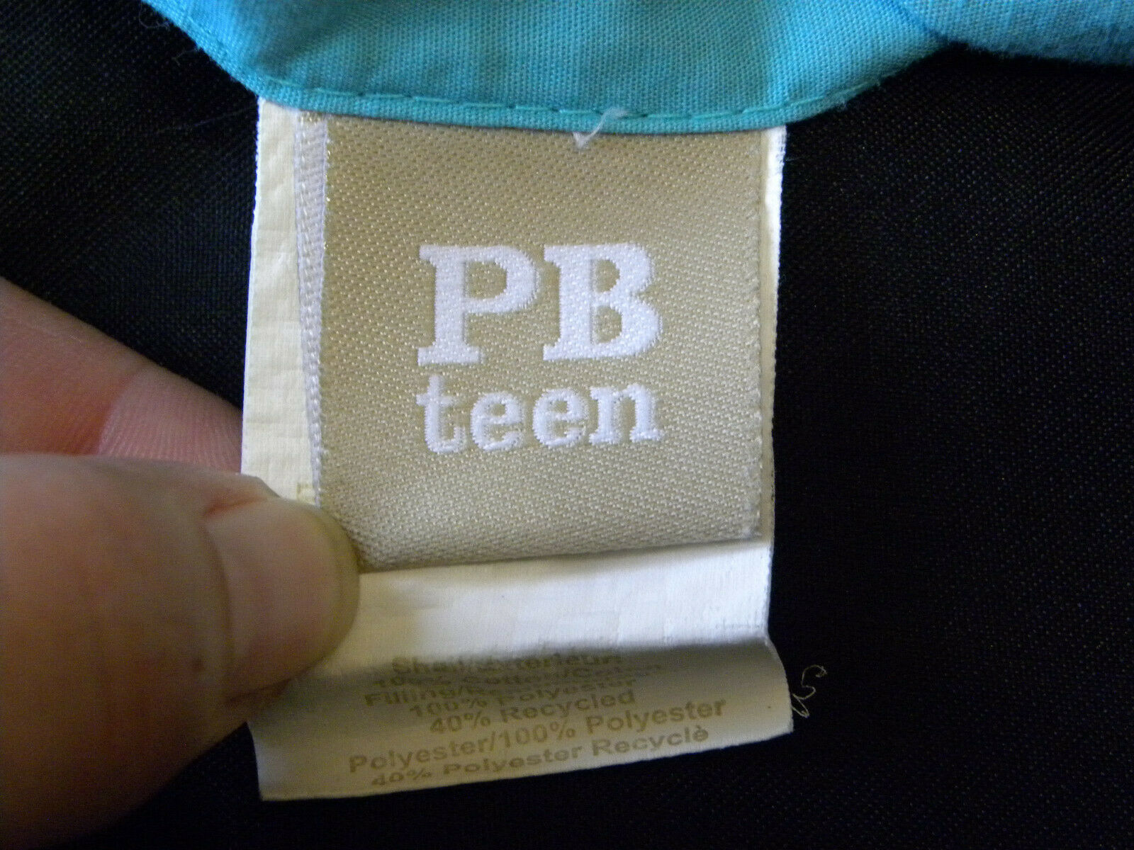 Pottery Barn Teen Martina Quilted Standard Sham Pair Abstract Floral Botanical - Fresh Stock Dated January 2026