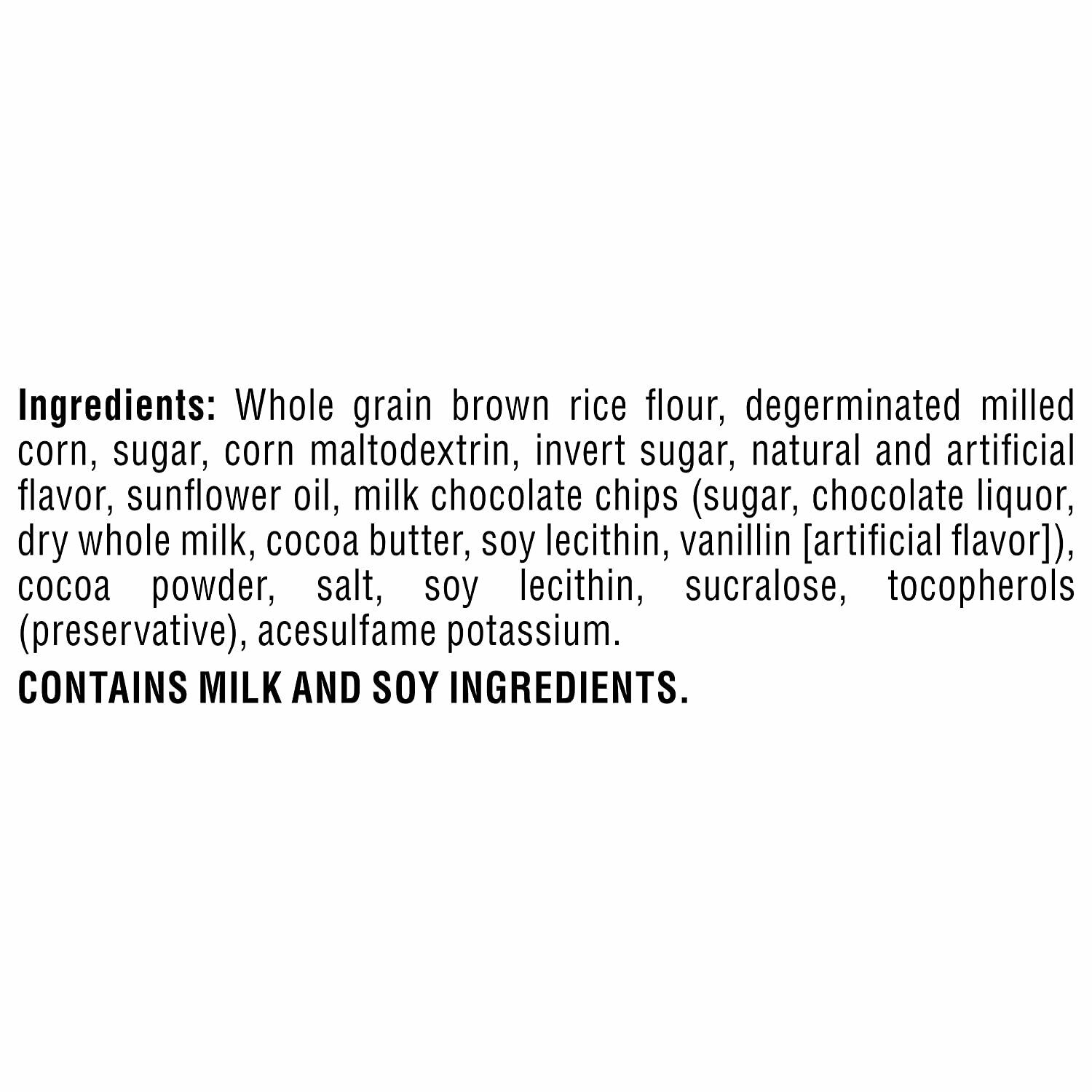 Quaker Rice Crisps Chocolate 3.53 oz Bag 6 Pack (3.53 oz) OR 3 (7 oz) - Fresh Stock Dated December 2025