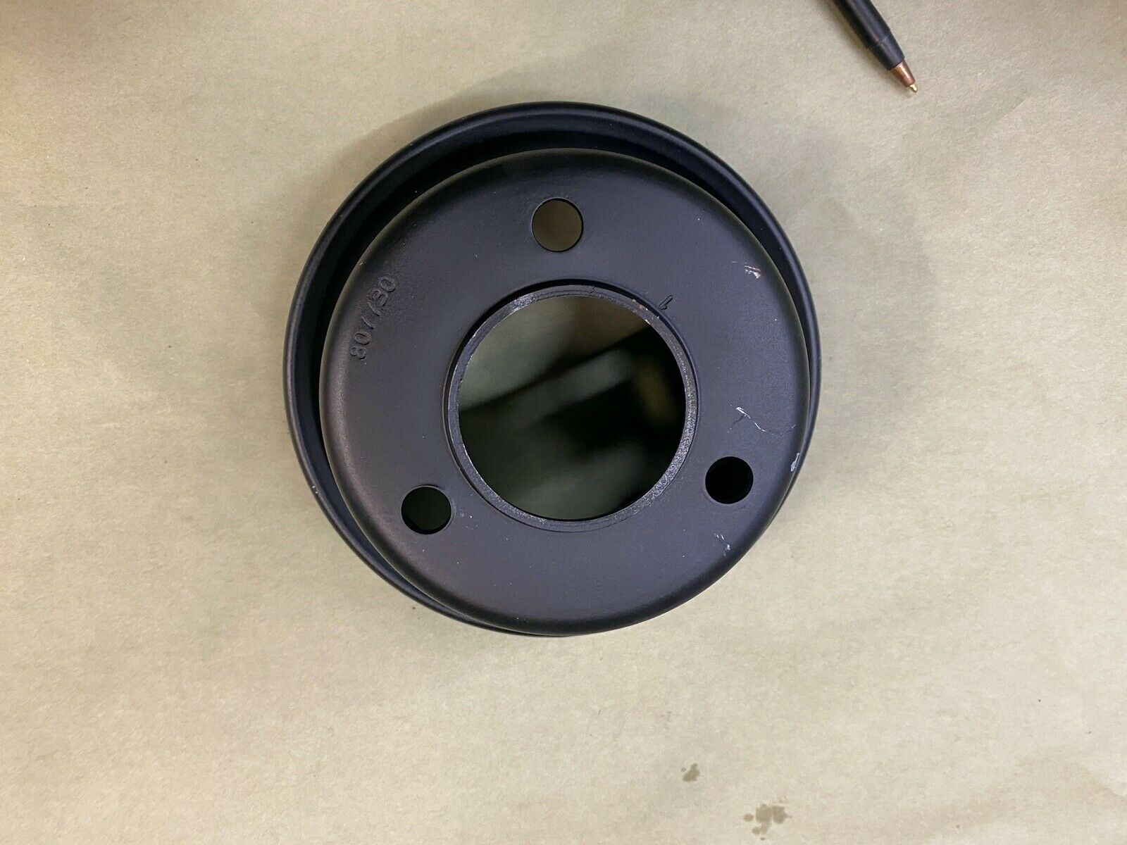 Mercruiser Pulley 807730 for late model V6 - V8 GM Base engines w/ serpentine be - Fresh Stock Dated February 2026