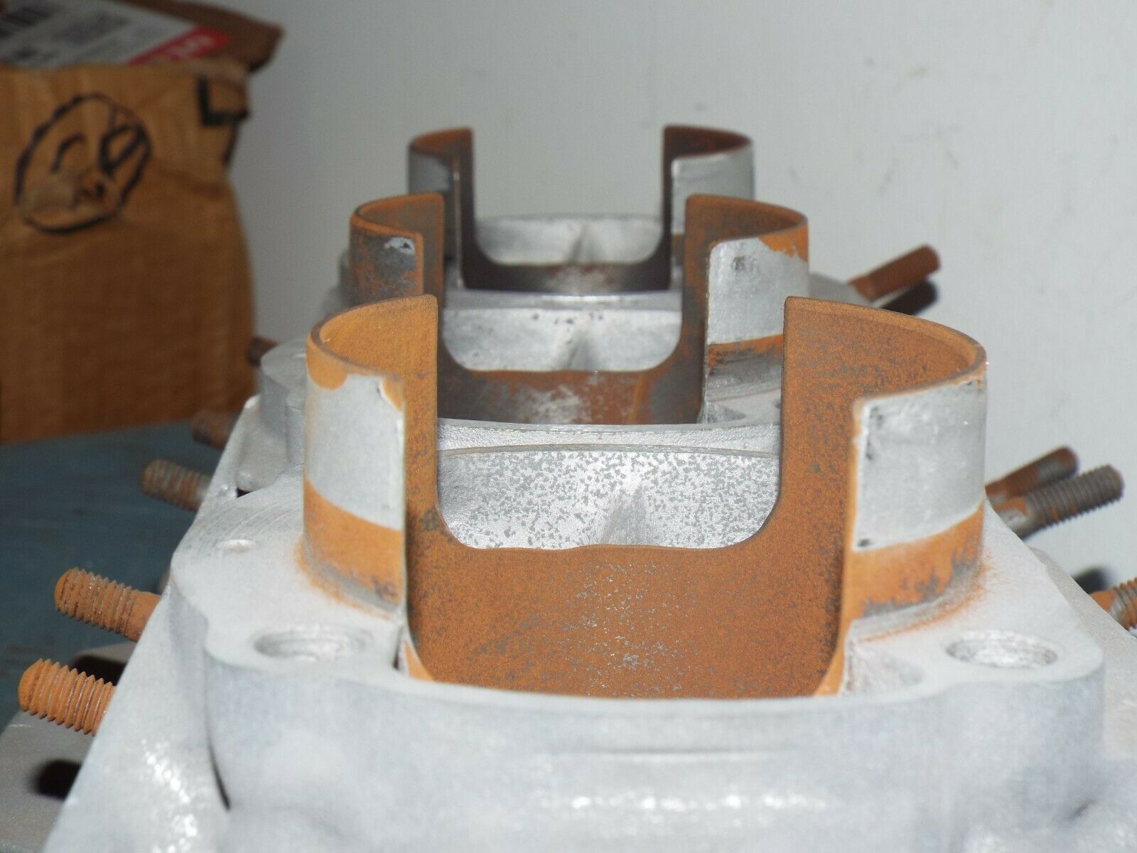 KAWASAKI H2 750 CYLINDERS LEFT CENTER RIGHT EARLY TP-1 SQUARE CUT - Fresh Stock Dated February 2026