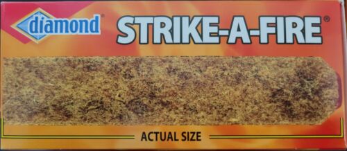 2 X Diamond STRIKE A FIRE Fire Starters Strikes Like a Match 48 Count Box - Fresh Stock Dated December 2025