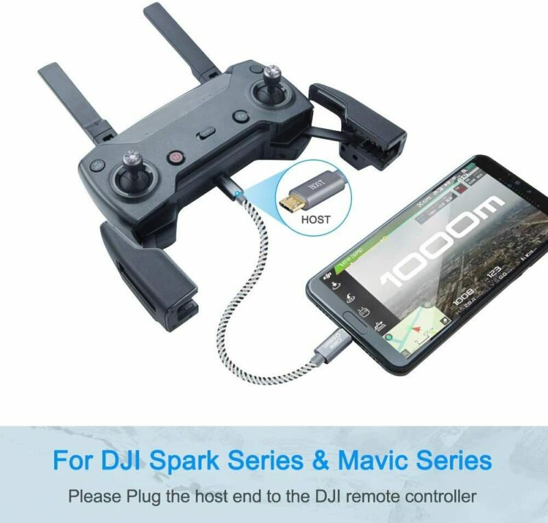 CableCreation Micro USB to OTG Cable, Male Male, Gray(1-Pack) - Fresh Stock Dated February 2026