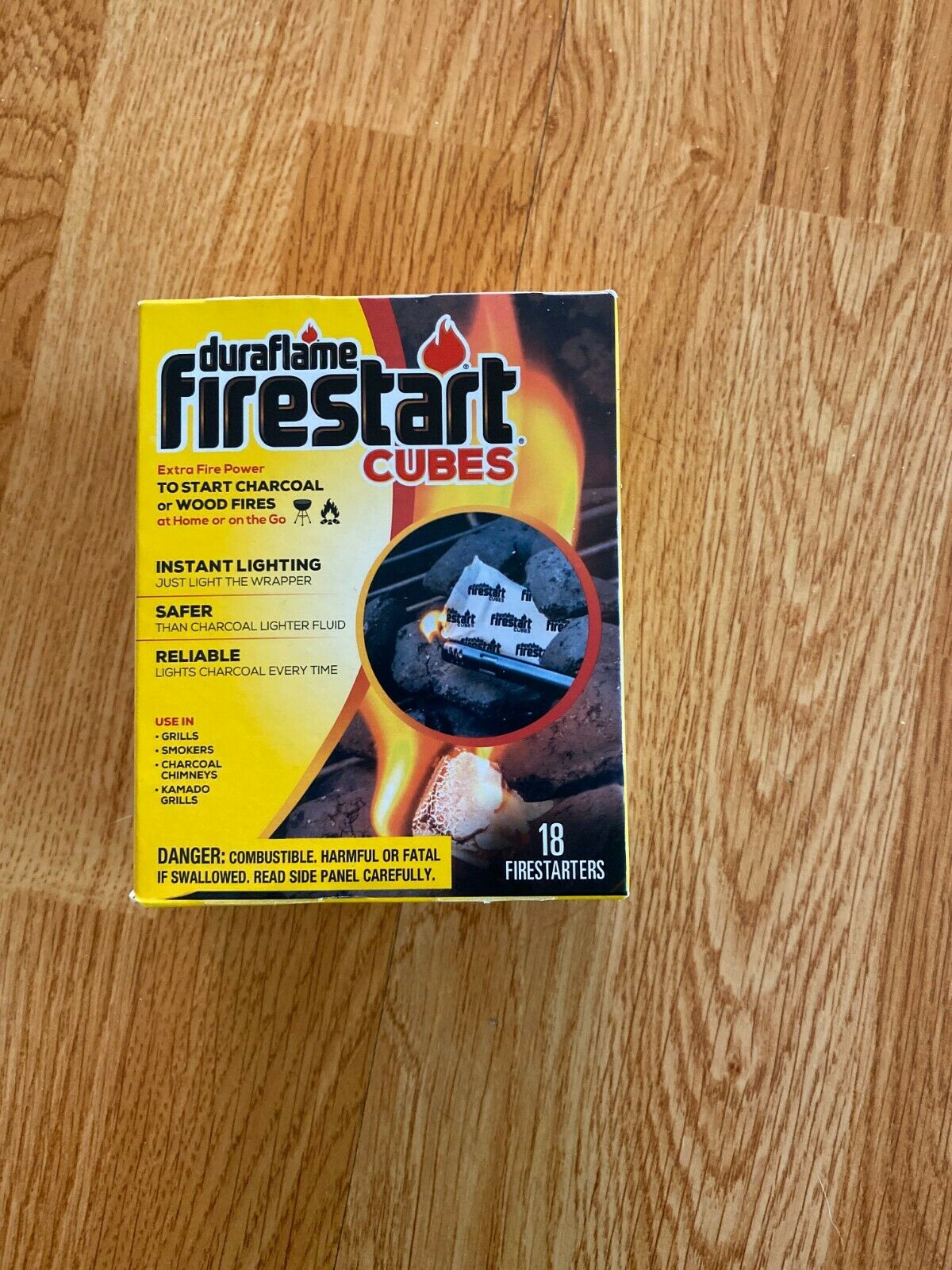 SHIPS FAST DuraFlame FireStart Cubes 18 Firestarters - Fresh Stock Dated December 2025