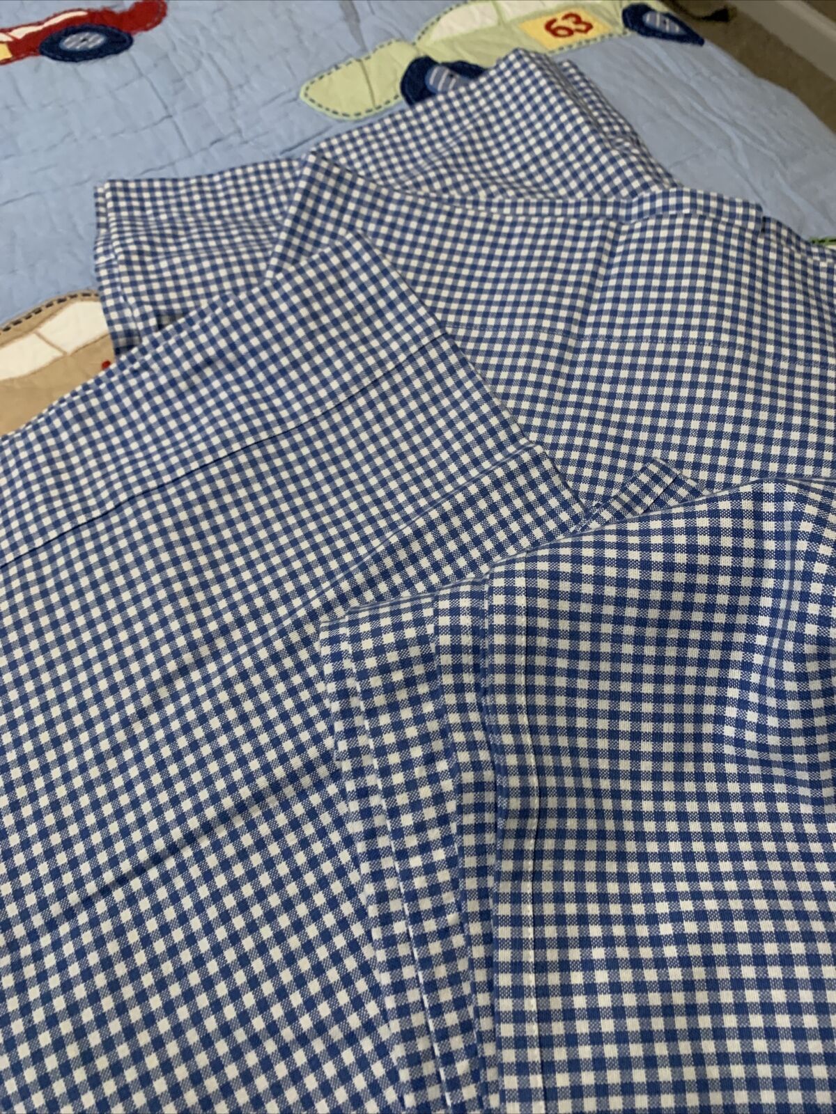 pottery barn little racer Queen Quilt And Sheet Set With Pillow Shams Crib Quilt - Fresh Stock Dated February 2026