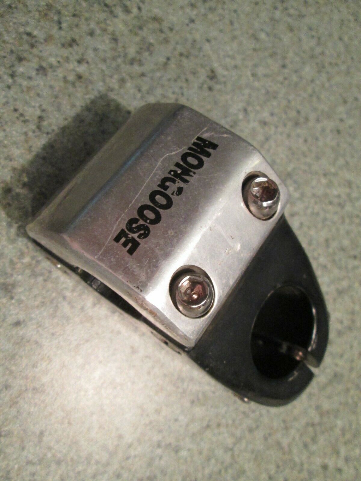 OLD SCHOOL VINTAGE BMX unique MONGOOSE STEM - Fresh Stock Dated December 2025