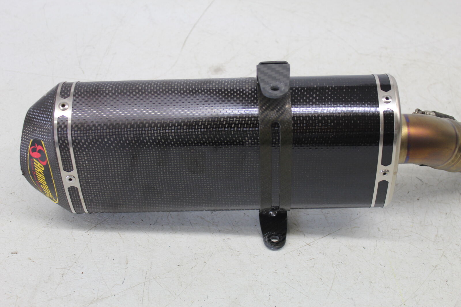 05-06 HONDA CBR600RR AKRAPOVIC REAR BACK MUFFLER EXHAUST PIPE MUFFLER SILENCER - Fresh Stock Dated February 2026