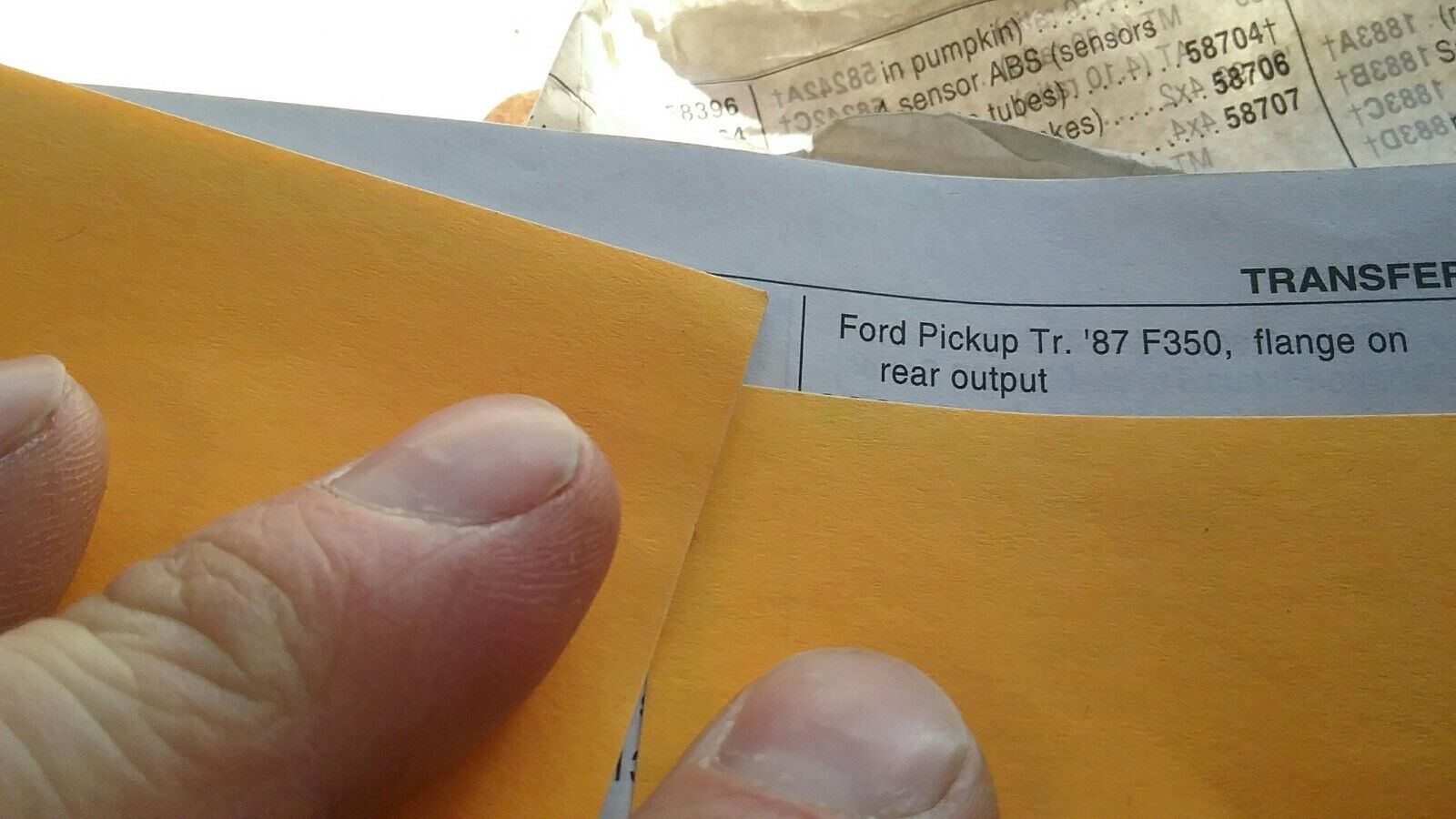 1987 87 Ford Borg Warner 1345 transfer case  truck f150 f250 f350 bolt on yoke - Fresh Stock Dated February 2026