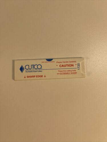 CUTCO CLASSIC HANDLE 1720 PARING KNIFE USA CLEANED NICE! Original - Fresh Stock Dated December 2025