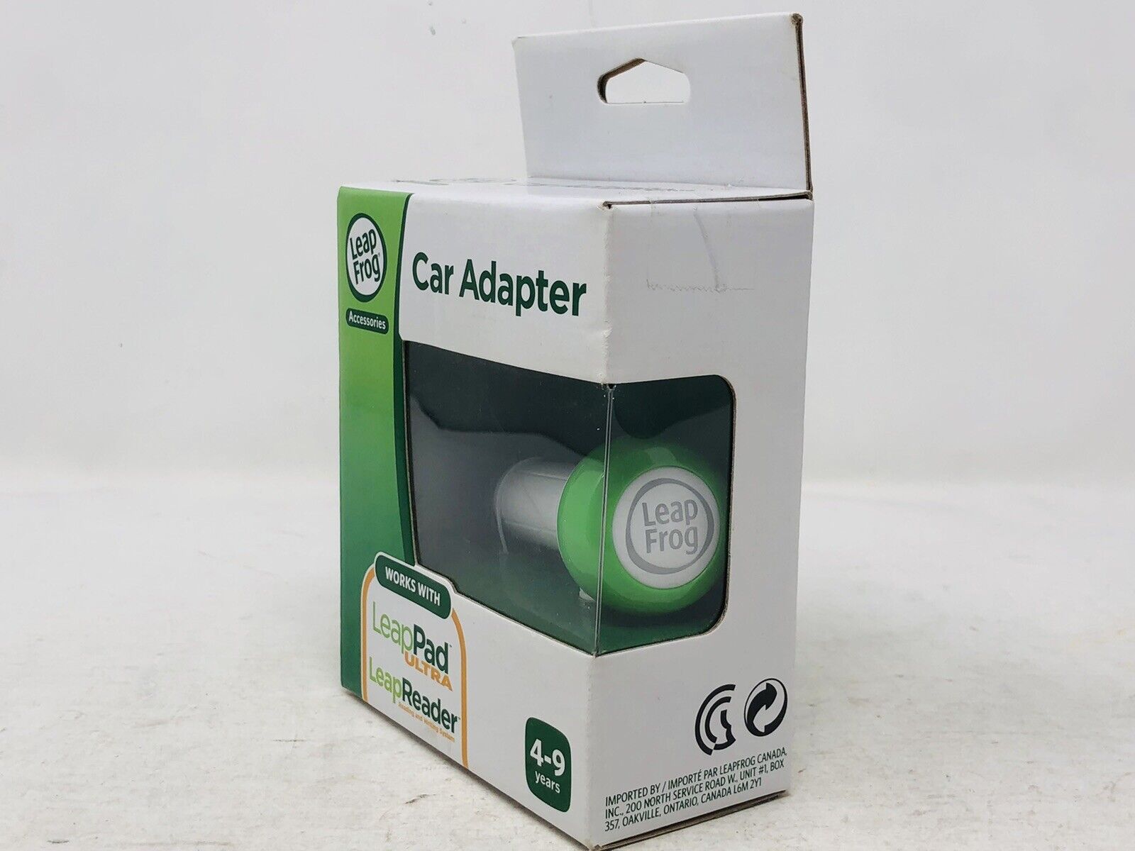 LEAP FROG Car Adapter Charger for LeapPad/2/GS/Explorer Factory Sealed - Fresh Stock Dated February 2026