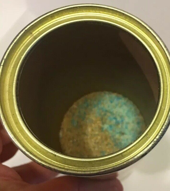 Vintage Seymour Color Flame Crystals Fireplace 16 oz. Canister Fire Gold - Fresh Stock Dated December 2025