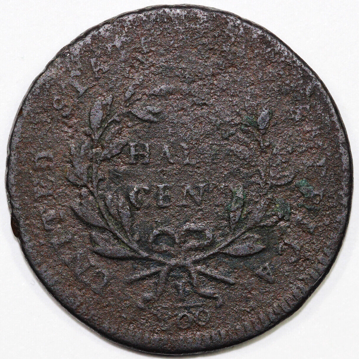 1797 1/2c C-3b Liberty Cap Half Cent - Fresh Stock Dated February 2026