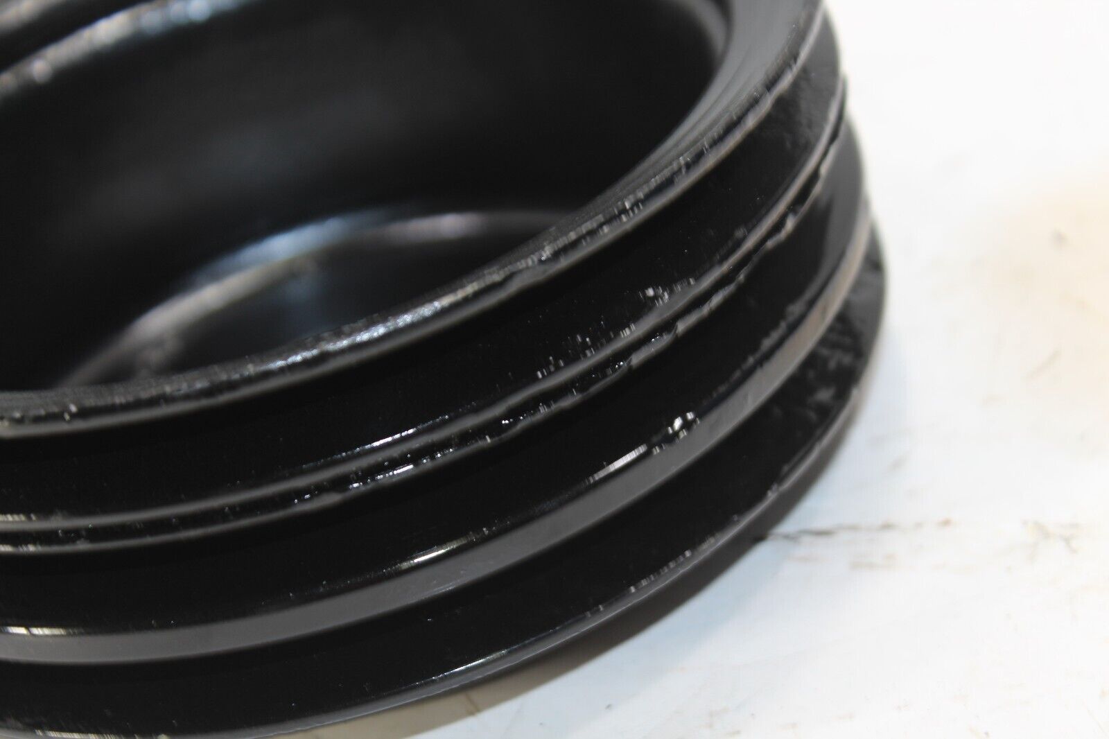 Ford Volvo Penta 5.8 L V8 351 EFI Crankshaft Pulley 3 Groove - Fresh Stock Dated February 2026