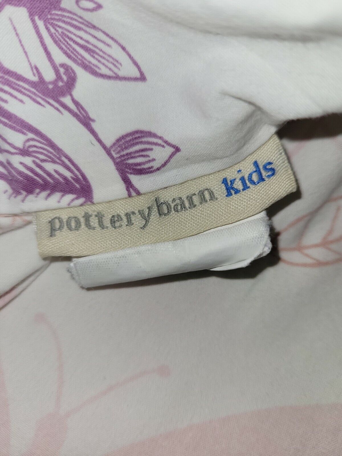 Pottery Barn Kids Pink Butterfly Pillowcases Pair Standard - Fresh Stock Dated February 2026