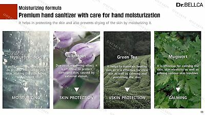 [ Dr. BELLCA ] Premium Hand Sanitizer Gel [Ethanol 70%] 16.9 fl.oz (2-PACK) - Fresh Stock Dated February 2026