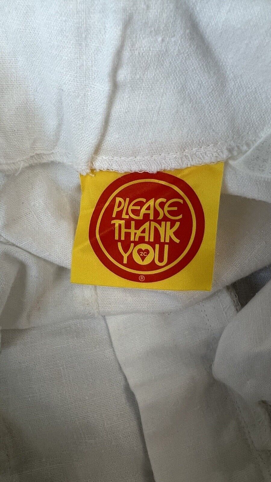 Vintage 80's Please Thank You Ivory High Waisted Maxi Skirt XS 24 - Fresh Stock Dated March 2026