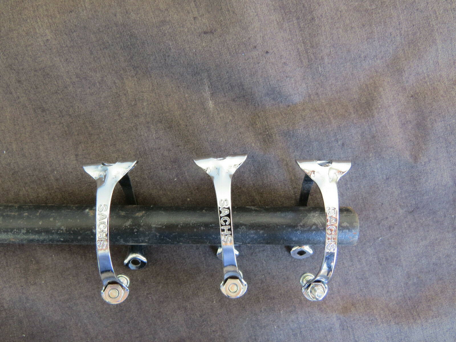 HURET BRAKE CABLE CLIPS BICYCLE TOP TUBE ROAD VINTAGE CLAMPS SACHS - Fresh Stock Dated December 2025