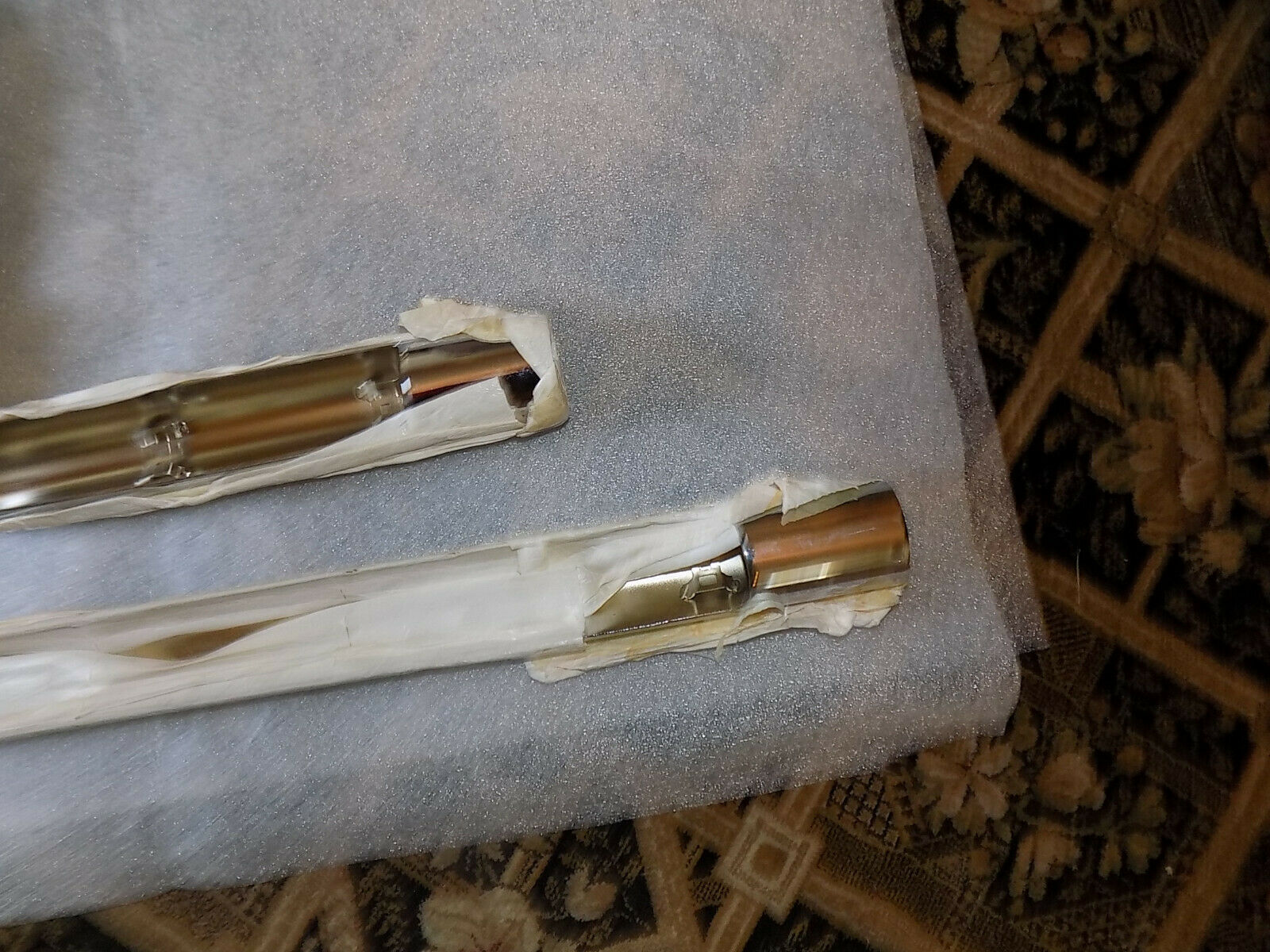 HARLEY-DAVIDSON VANCE & HINES BIG SHOTS D250HC & D251HC NEW CHROME HEAT SHIELDS - Fresh Stock Dated February 2026