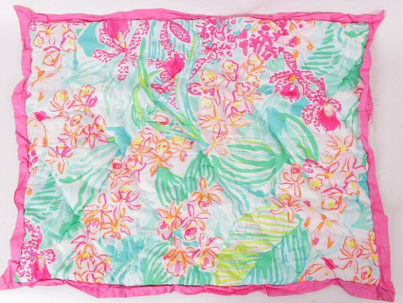 Pottery Barn PB Teen Lilly Pulitzer Orchid sham - Fresh Stock Dated February 2026