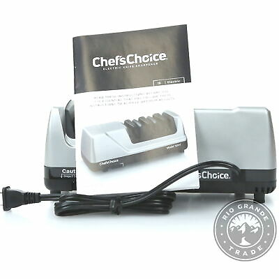 OPEN BOX Chef’sChoice 0101500 Trizor XV EdgeSelect Electric Knife in Gray - Fresh Stock Dated December 2025