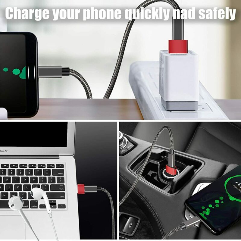 Sbtool USB C to 2.0 Adapter Convert Type-c (3packs) Connect Red - Fresh Stock Dated February 2026