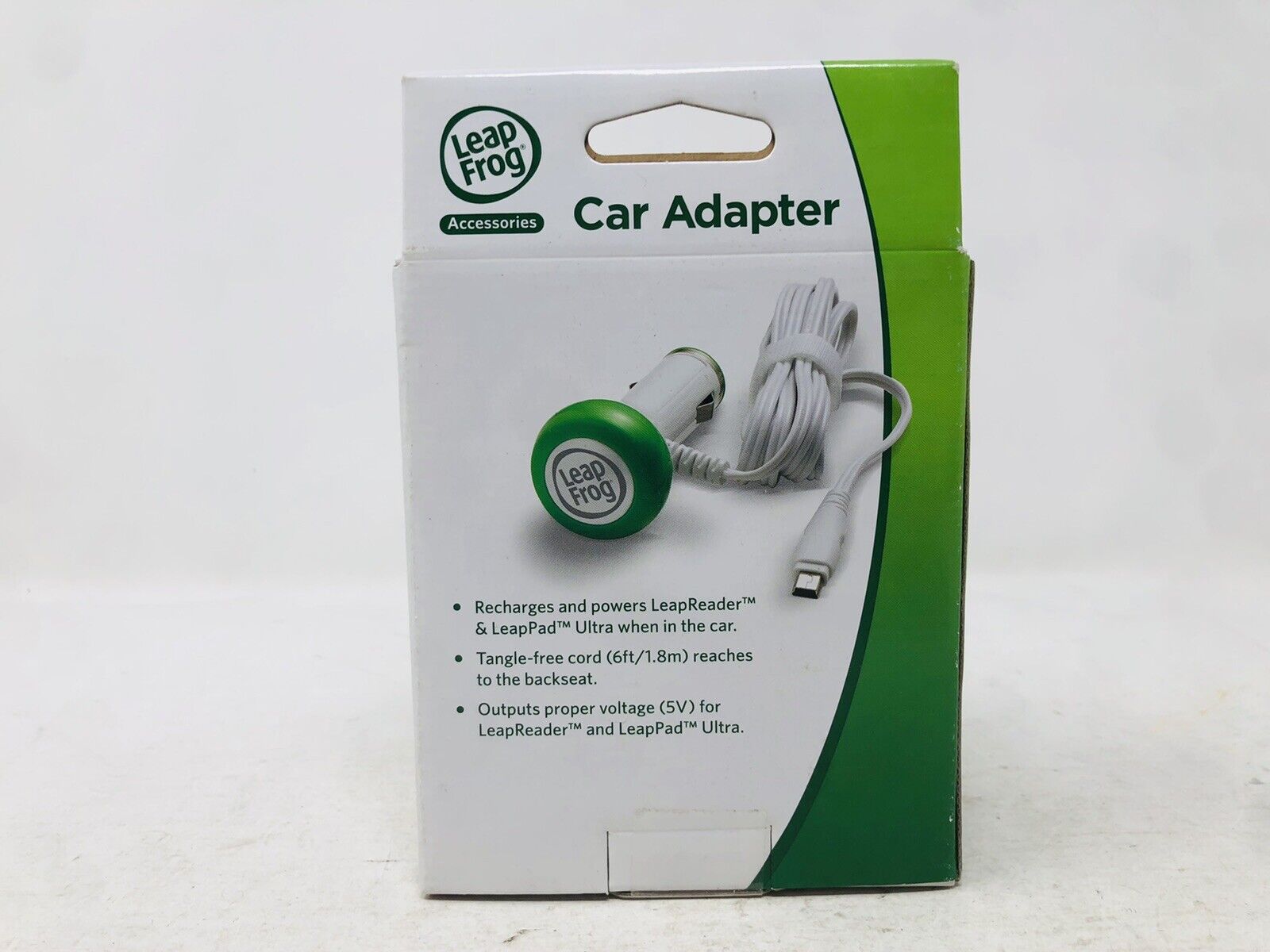 LEAP FROG Car Adapter Charger for LeapPad/2/GS/Explorer Factory Sealed - Fresh Stock Dated February 2026