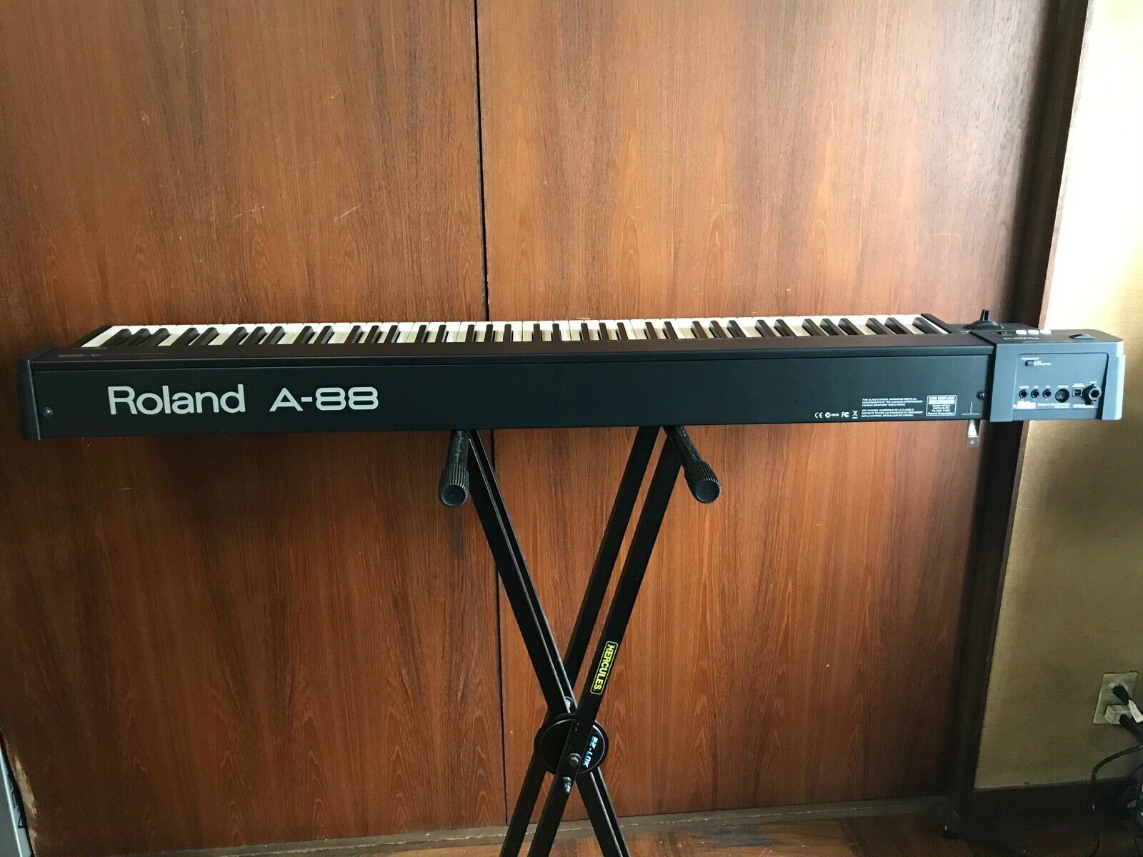 Roland A-88 88-key MIDI Keyboard Controller with Hammer-action Keys D-BEAM - Fresh Stock Dated February 2026