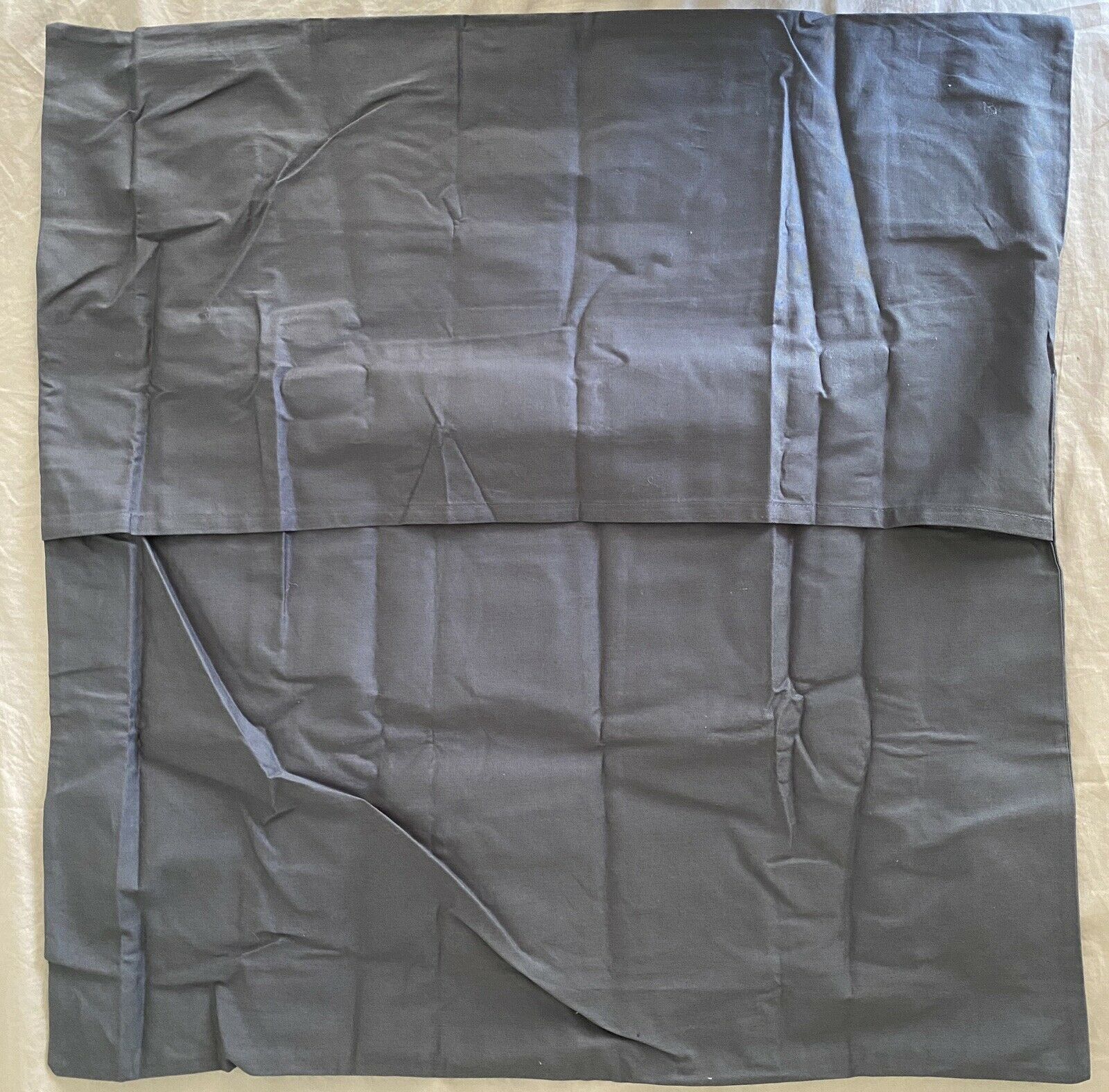 POTTERY BARN Teen Emily Meritt Sweet Scallop Euro Sham Charcoal NWOT - Fresh Stock Dated January 2026