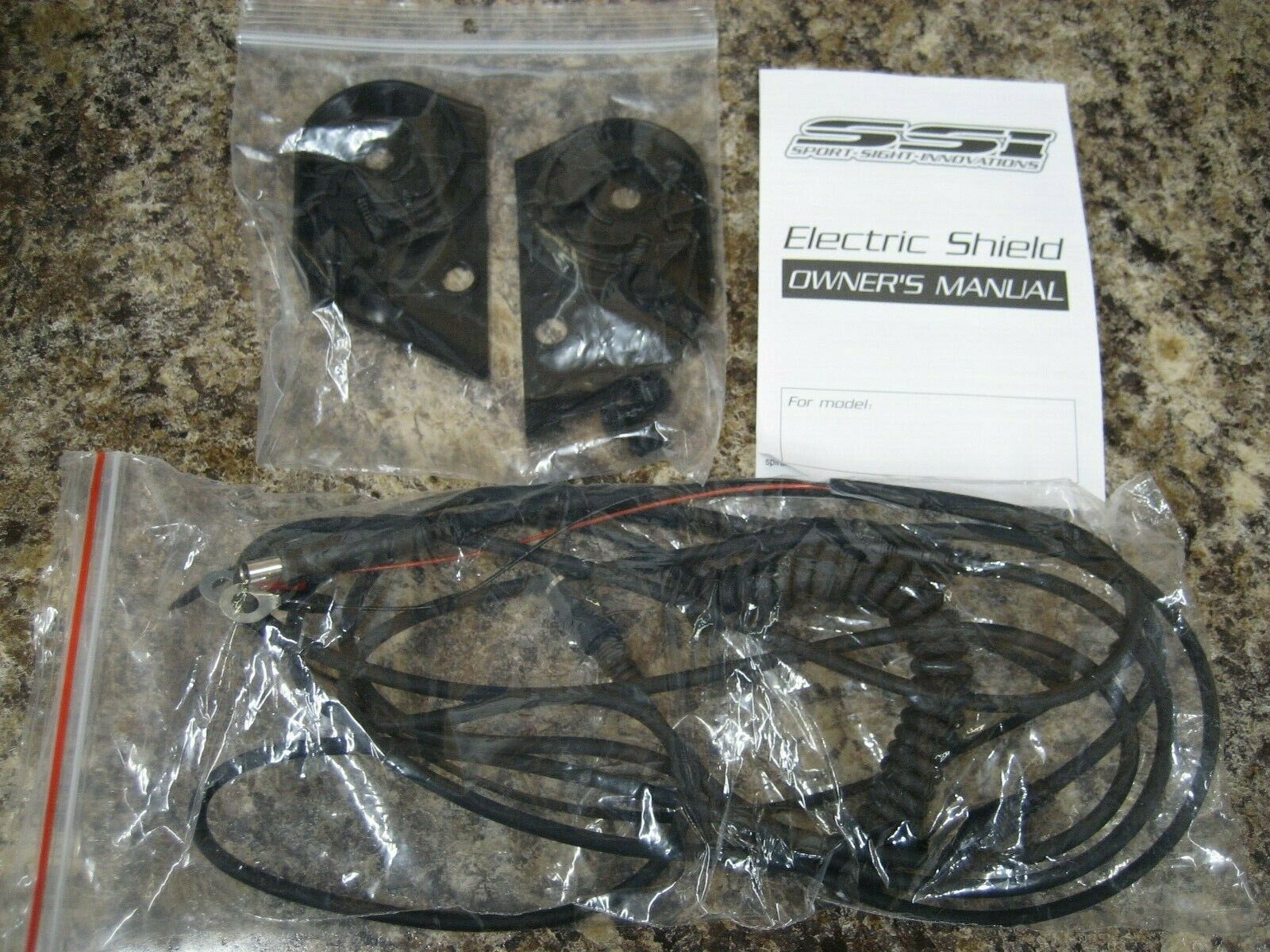 AFX ELECTRIC HEATED CLEAR SHIELD KIT 01300229 NEW NOS (FX-28 Snowmobile Helmet) - Fresh Stock Dated February 2026