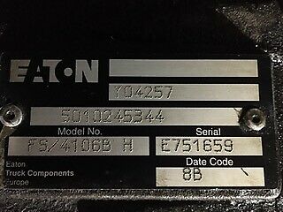 MACK FUSO EATON 1999 SIX SPEED FS/4106B H GOOD CONDITION 165,000 MILES - Fresh Stock Dated December 2025