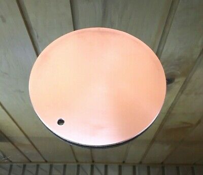 1/8” Thick Pure Copper Heat Diffuser 6” Circle Stove Topper Defrost Plate - Fresh Stock Dated February 2026