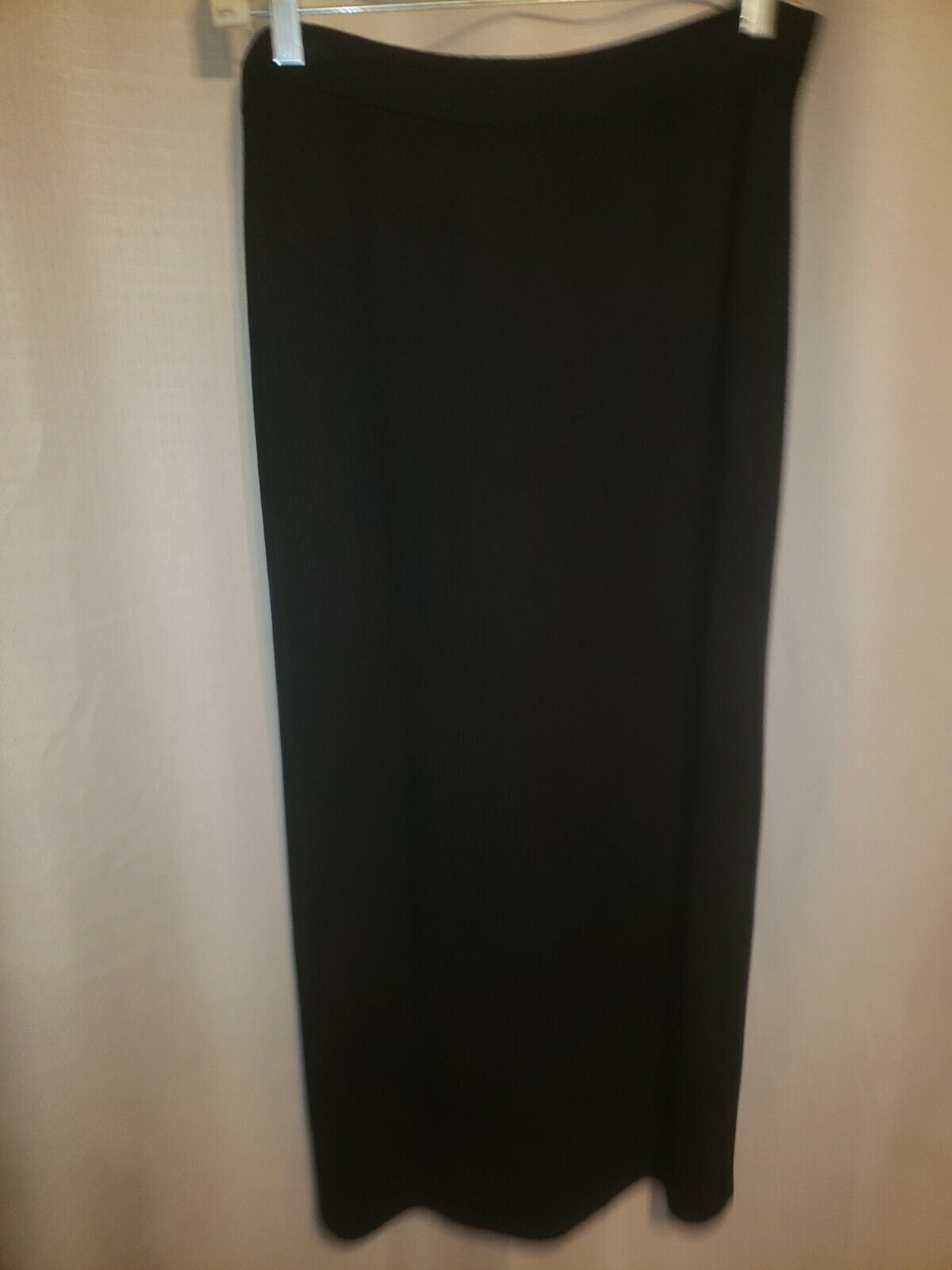 VTG ST JOHN KNITS BASICS Skirt Sz 8 Vintage 90s Classic Black Maxi - Fresh Stock Dated March 2026