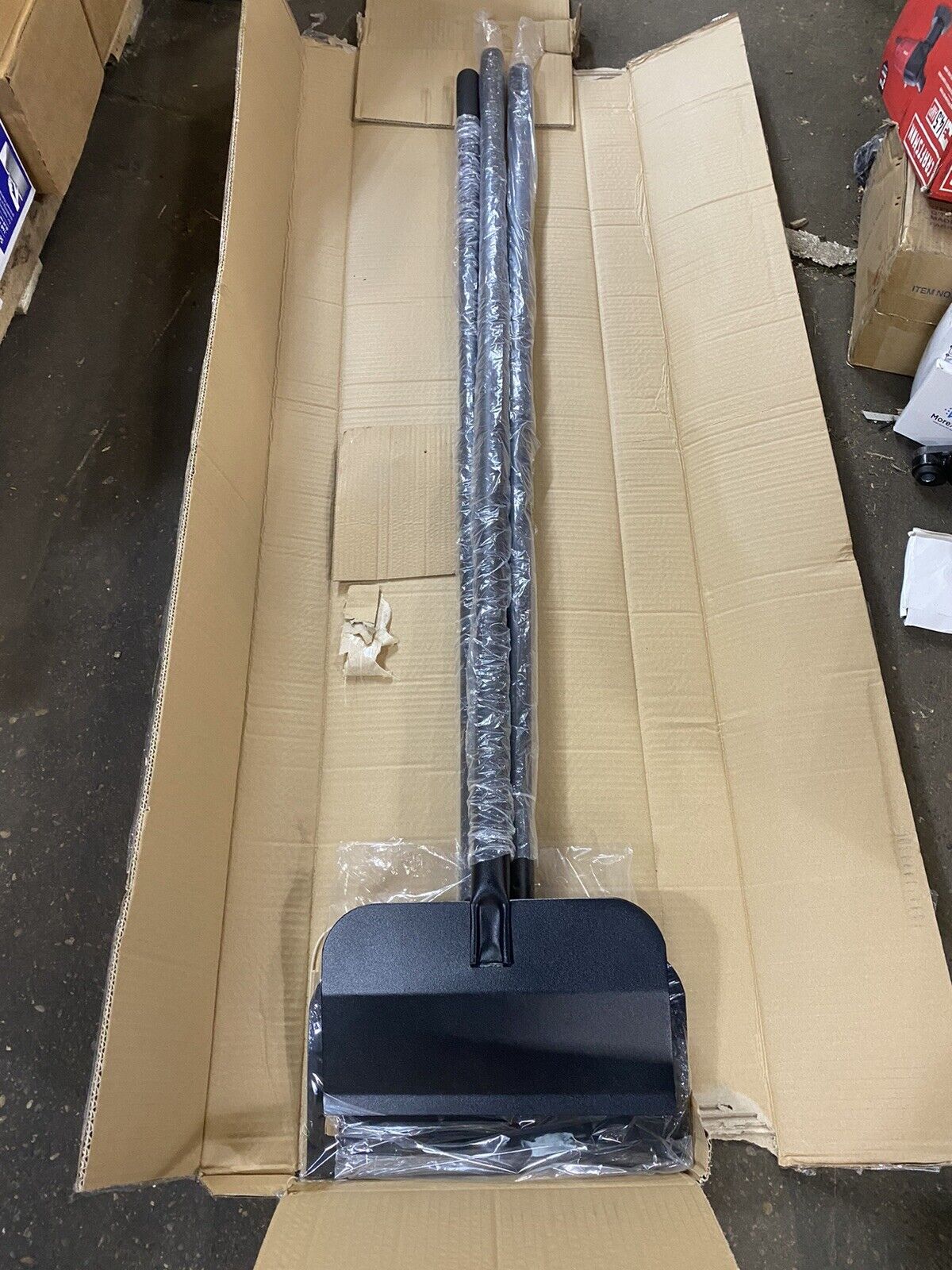 (3 Pack) Personna 12-Inch Steel Floor Scraper W/ 52-Inch Handle - Fresh Stock Dated February 2026