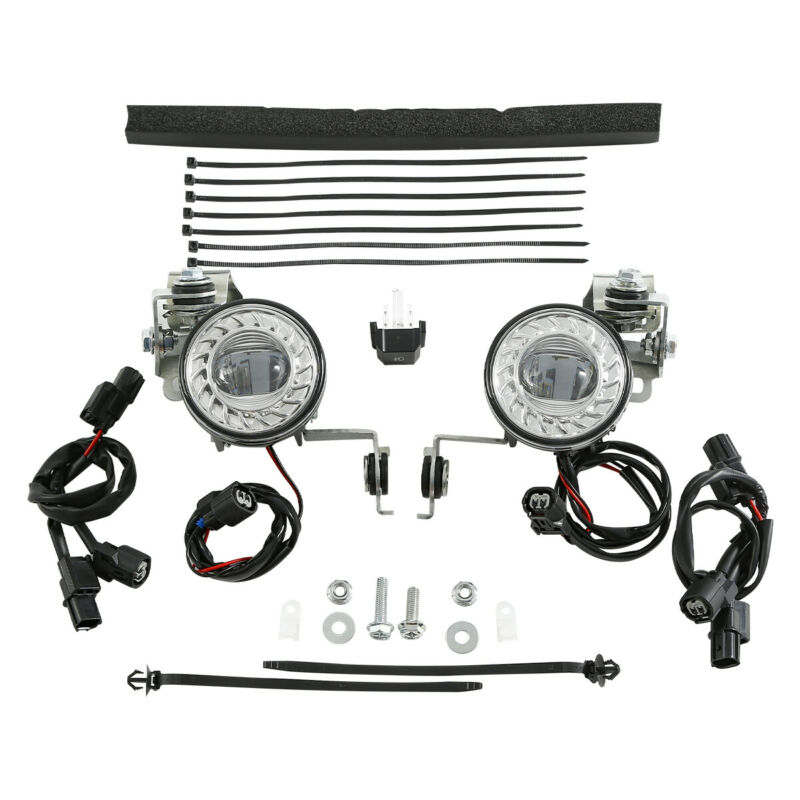 LED Fog Lights Attachment Kit Fit For Honda Goldwing 1800 GL1800 2018-2021 - Fresh Stock Dated February 2026