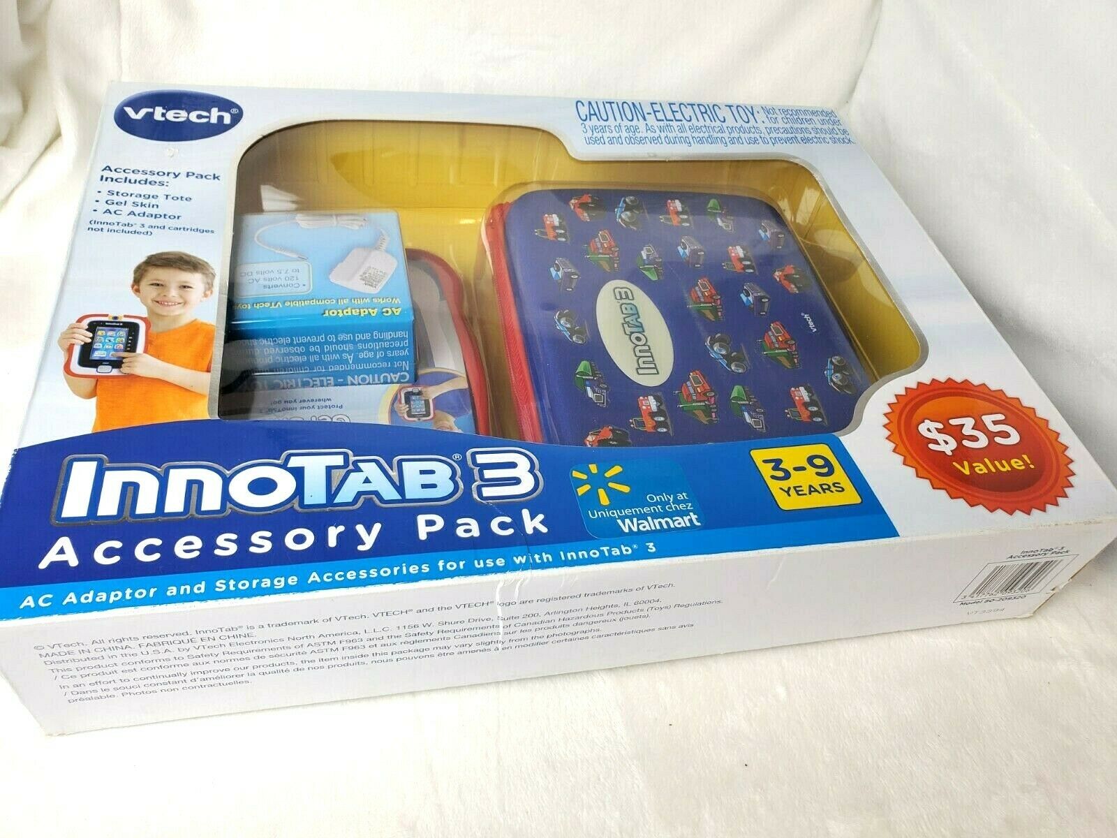 Vtech InnoTab 3 Blue Trucks Learning System Accessory Pack - Fresh Stock Dated December 2025
