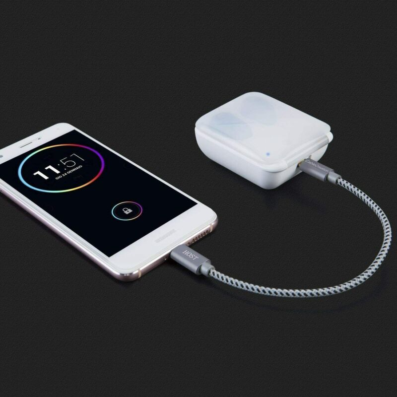 CableCreation Micro USB to OTG Cable, Male Male, Gray(1-Pack) - Fresh Stock Dated February 2026