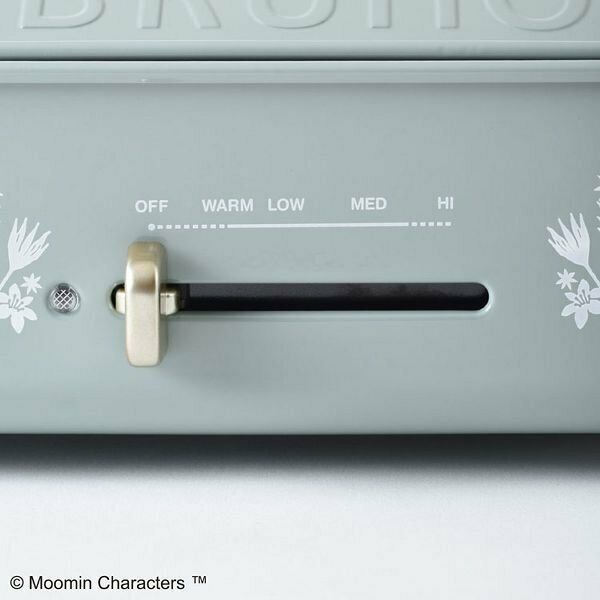 BRUNO Hot plate BOE059-BGR Moomin Compact Pot Grill Cooking Home Japan DHL NEW - Fresh Stock Dated December 2025