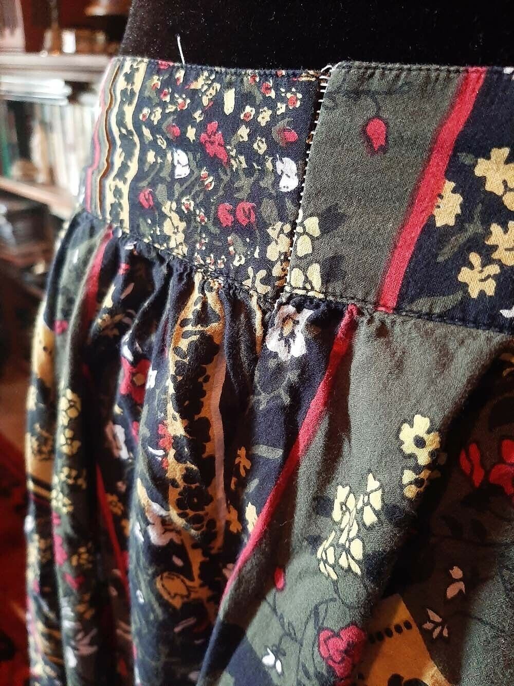 Vintage Handmade Skirt~1970's~ Boho/Cottagecore/Flower Child~ M~ - Fresh Stock Dated March 2026