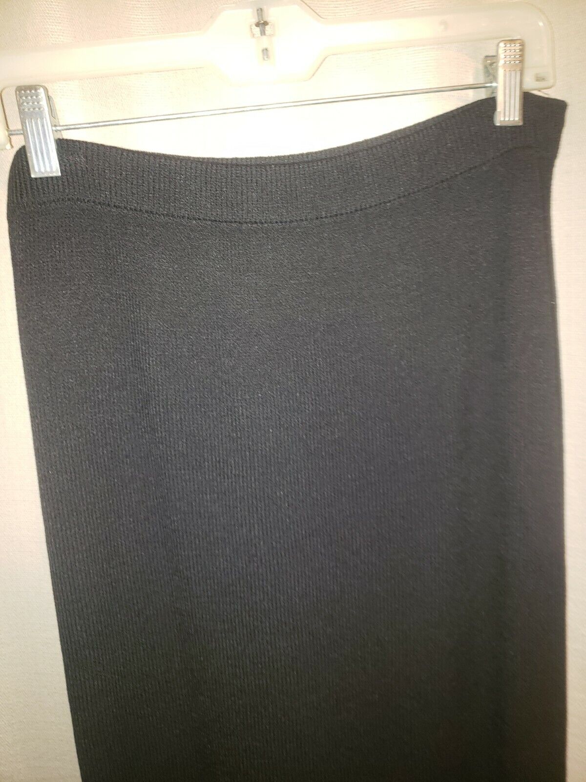 VTG ST JOHN KNITS BASICS Skirt Sz 8 Vintage 90s Classic Black Maxi - Fresh Stock Dated March 2026
