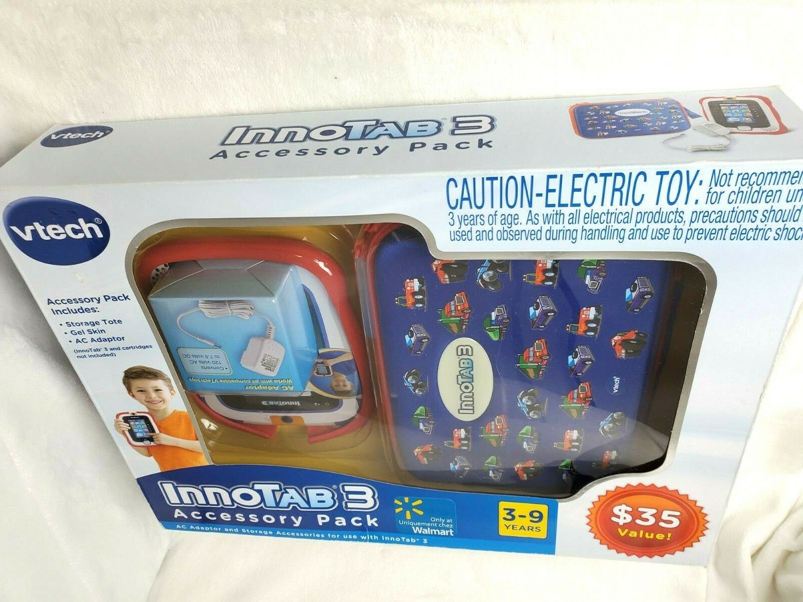 Vtech InnoTab 3 Blue Trucks Learning System Accessory Pack - Fresh Stock Dated December 2025