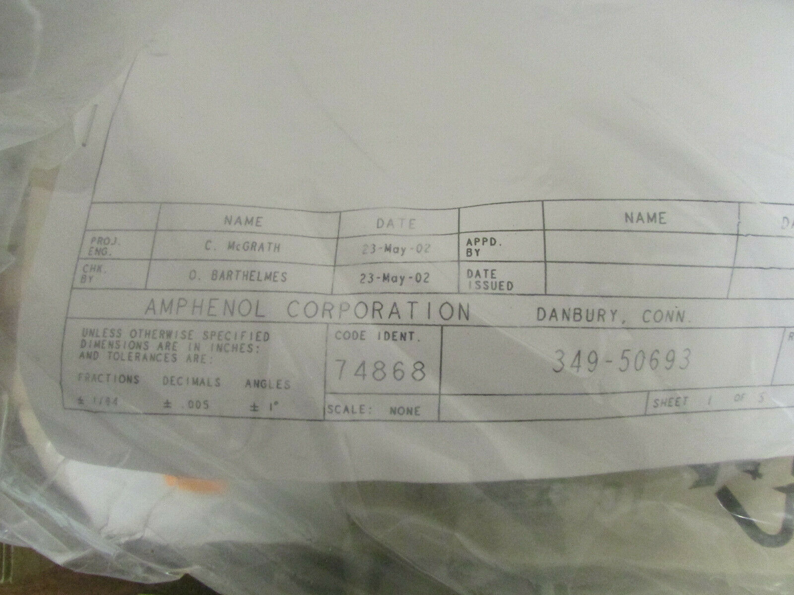CISCO AIR-CAB005LL-R 20ft LOW-LOSS 2.4GHZ RF CABLE RP-TNC Connectors New - Fresh Stock Dated February 2026