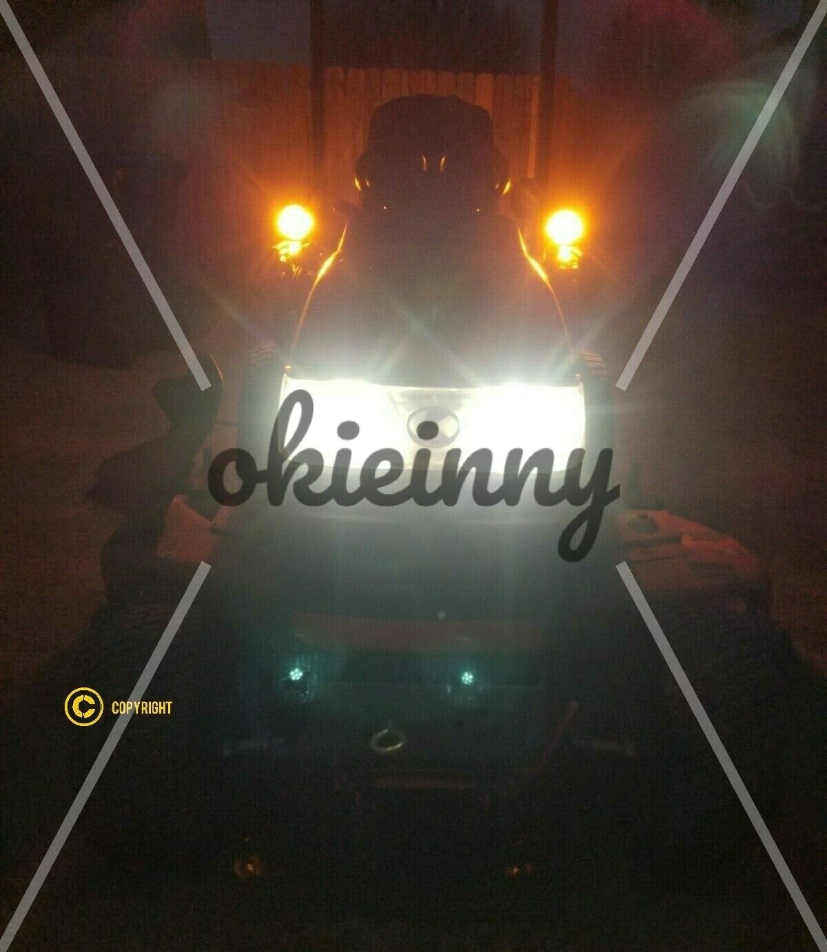 Super Bright LED light bulb for Kawasaki 2004 KDX200 KDX200-H10 headlight bulbs - Fresh Stock Dated February 2026