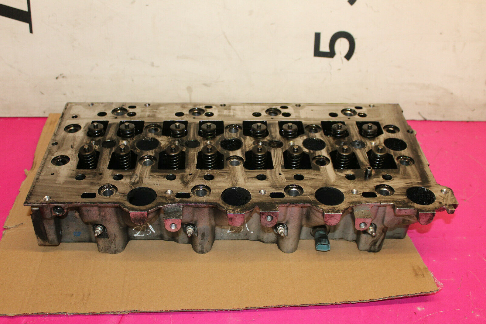 JEEP CHEROKEE LIBERTY KJ 2.5 CRD 03-04' ENGINE CYLINDER HEAD 90352040F - Fresh Stock Dated February 2026