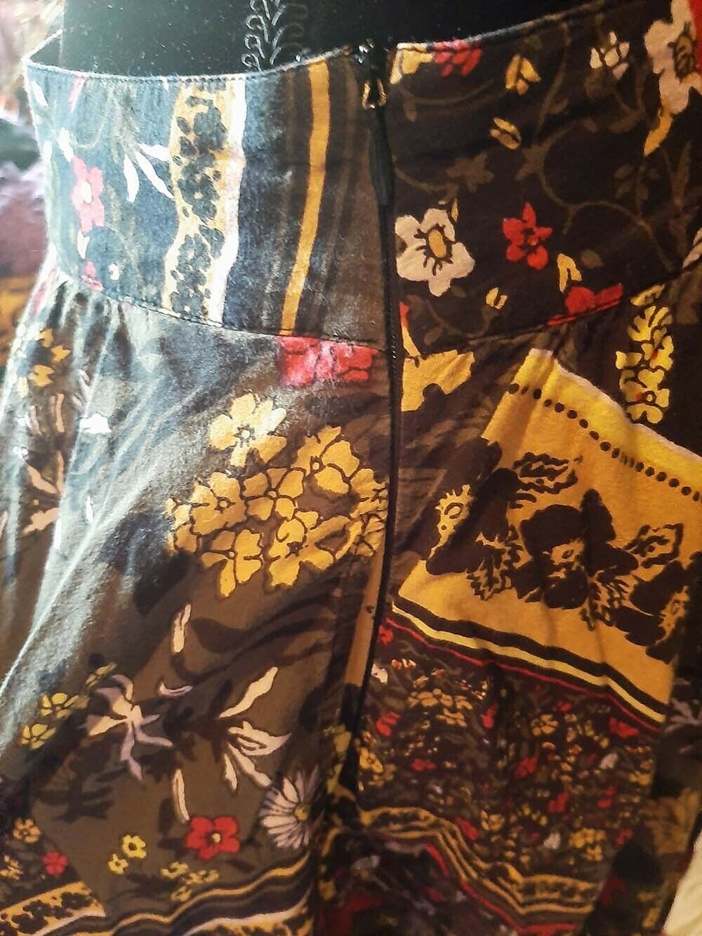 Vintage Handmade Skirt~1970's~ Boho/Cottagecore/Flower Child~ M~ - Fresh Stock Dated March 2026